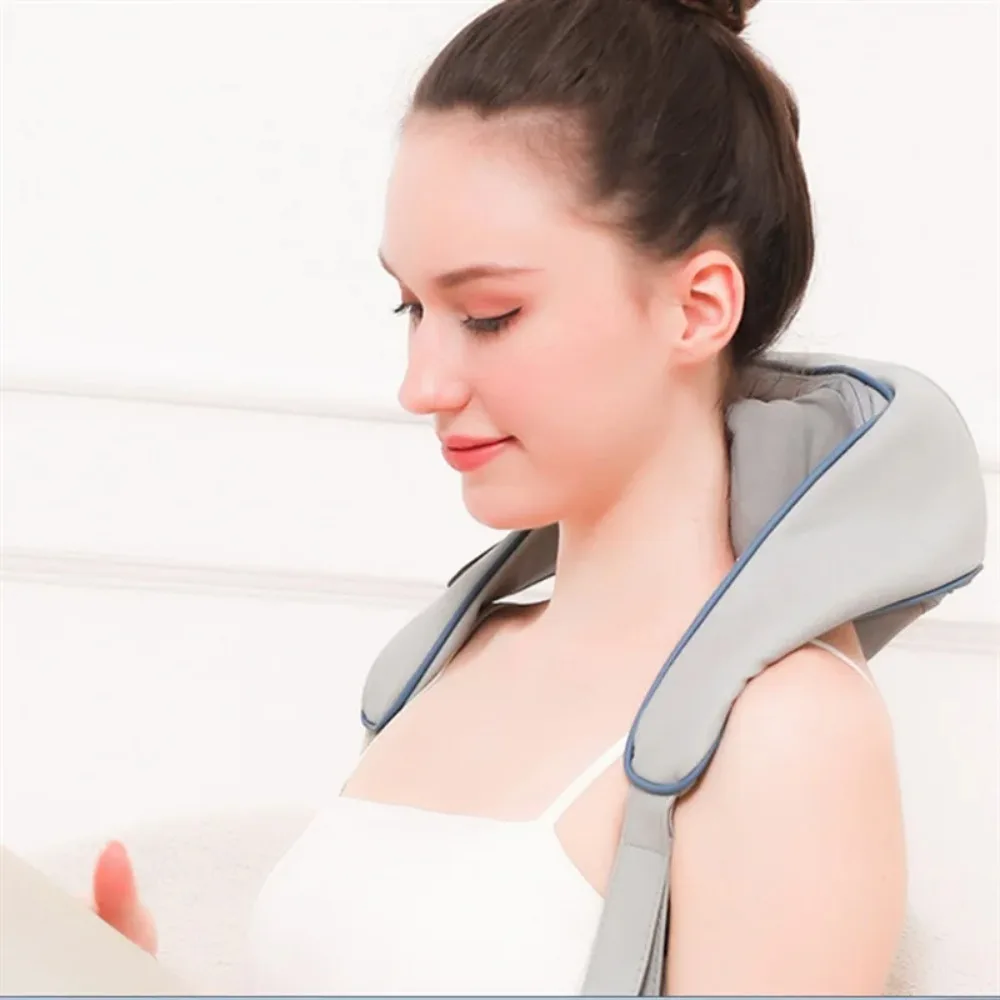 Electric Shoulder Kneading Massage Shawl Automatic Neck Back Massager Wireless Back Muscle Trapezius Relaxing Massage Pillow
Electric Shoulder Kneading Massage Shawl Automatic Neck Back Massager Wireless Back Muscle Trapezius Relaxing Massage Pillow
