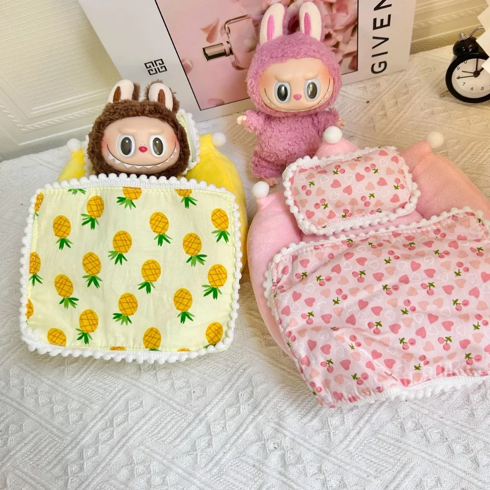 Cute Sleeping Bag For 17cm Labubu Dolls Bedding Accessories Bedding Set Cosy Baby Bed Home Warmth Kid Toy
Cute Sleeping Bag For 17cm Labubu Dolls Bedding Accessories Bedding Set Cosy Baby Bed Home Warmth Kid Toy