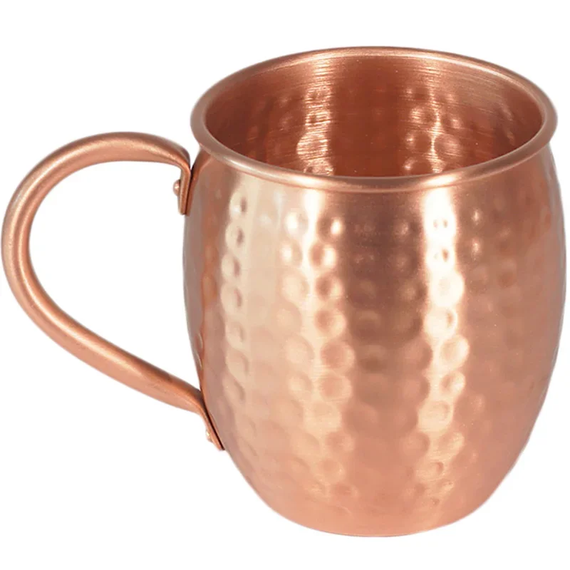 100% Copper Moscow Mule Mug Durable Coppery Beer Mugs 12OZ Coffee Mug Milk Cup Pure Copper Bar Cup Drinkware Rock tumbler Groot
100% Copper Moscow Mule Mug Durable Coppery Beer Mugs 12OZ Coffee Mug Milk Cup Pure Copper Bar Cup Drinkware Rock tumbler Groot