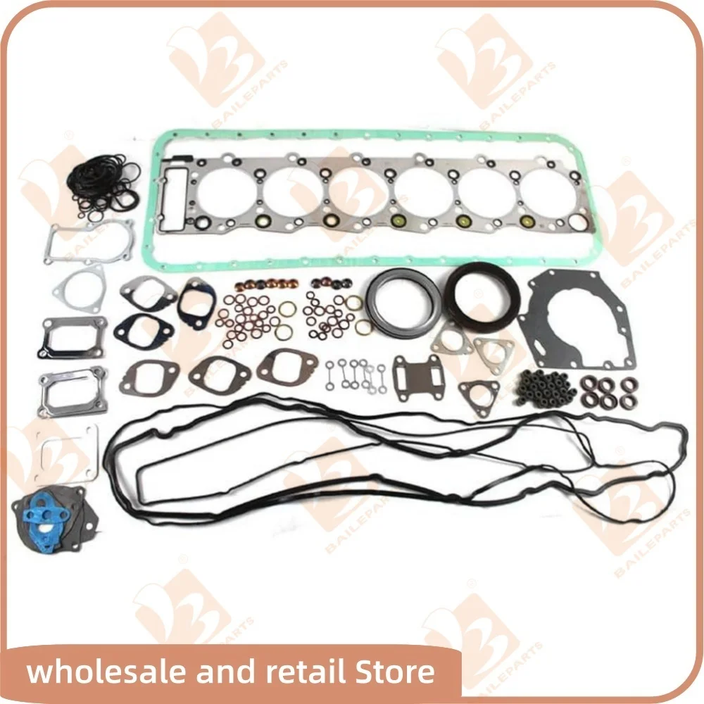 6HK1 Full Gasket Kit Set For Isuzu EFI Electronic Fuel Injection Overhaul Rebuild Kit Engine Spare Parts
6HK1 Full Gasket Kit Set For Isuzu EFI Electronic Fuel Injection Overhaul Rebuild Kit Engine Spare Parts