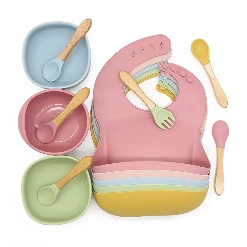 Special Offer 3pcs/Set Baby Feeding Tableware Set, Drop-proof Suction Cup, Complementary Food, Food Grade Silicone Bib, Spoon
Special Offer 3pcs/Set Baby Feeding Tableware Set, Drop-proof Suction Cup, Complementary Food, Food Grade Silicone Bib, Spoon