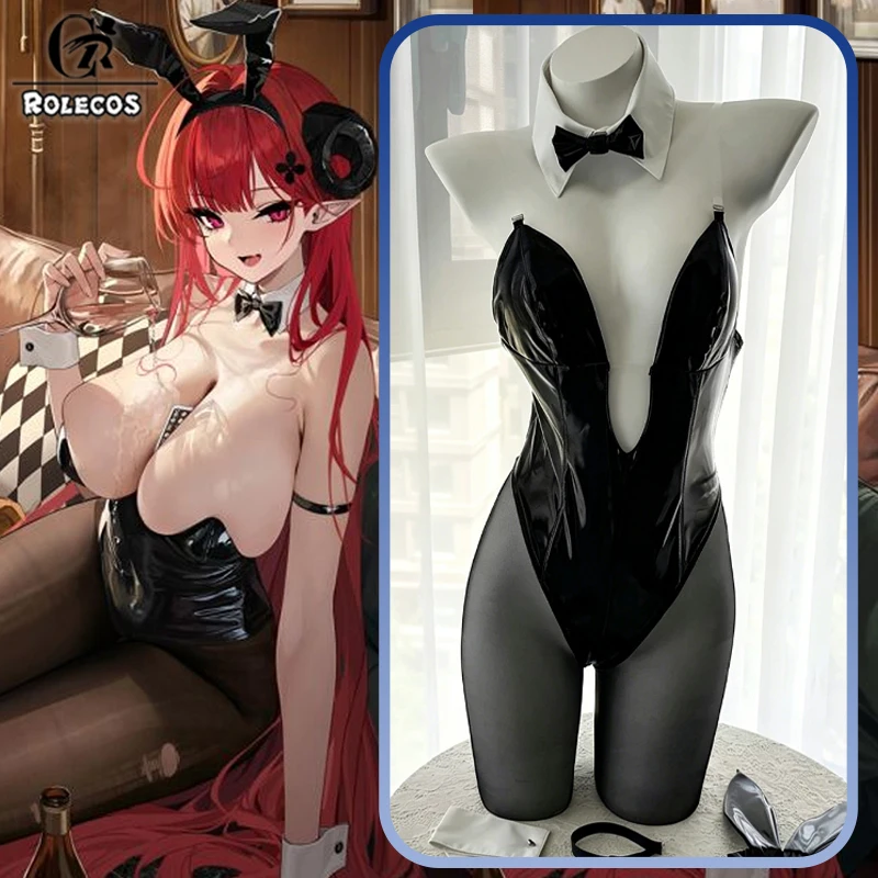 ROLECOS Game Azur Lane KMS Hindenburg Cosplay Costume Hindenburg Bunny Suit Women Sexy Black Jumpsuits Woman Halloween Uniform
ROLECOS Game Azur Lane KMS Hindenburg Cosplay Costume Hindenburg Bunny Suit Women Sexy Black Jumpsuits Woman Halloween Uniform