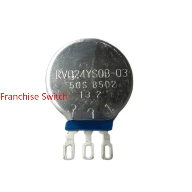 Potentiometer RVQ24YS08-03 50S B502 45 ° Effective Angle
Potentiometer RVQ24YS08-03 50S B502 45 ° Effective Angle