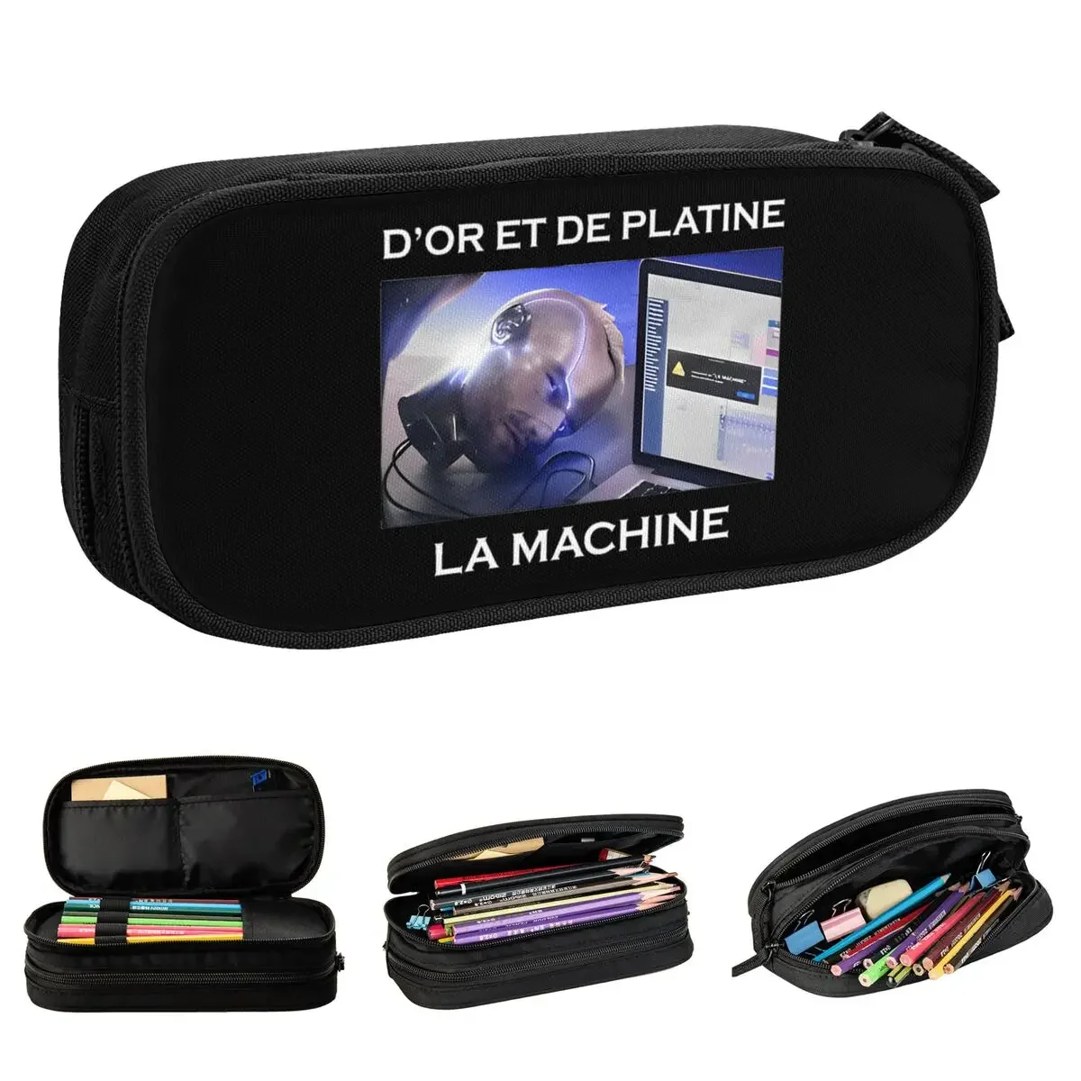 Jul Gold And Platinum Rapper Pencil Cases Pen Box Bags Girls Boys Large Storage Students School Gifts Pencilcases
Jul Gold And Platinum Rapper Pencil Cases Pen Box Bags Girls Boys Large Storage Students School Gifts Pencilcases