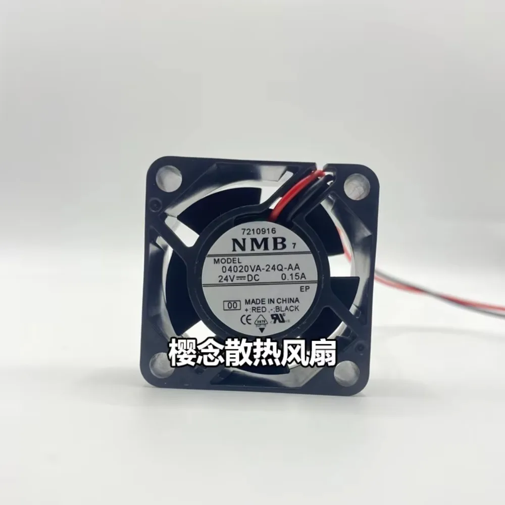 New NMB 04020VA-24Q-AA 24V 0.15A 4020 40x40x20mm Cooling Fan for Electronics
New NMB 04020VA-24Q-AA 24V 0.15A 4020 40x40x20mm Cooling Fan for Electronics