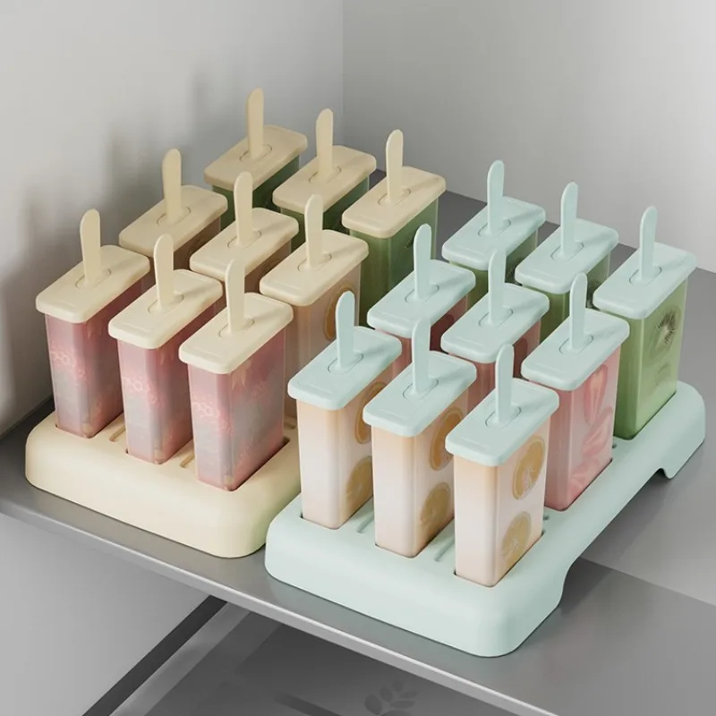 Ice Cream Mold Food Grade Household Multi-pack To Make Popsicles Popsicle Ice Cream Abrasive Tool Frozen Ice Cube Box Ice Box
Ice Cream Mold Food Grade Household Multi-pack To Make Popsicles Popsicle Ice Cream Abrasive Tool Frozen Ice Cube Box Ice Box