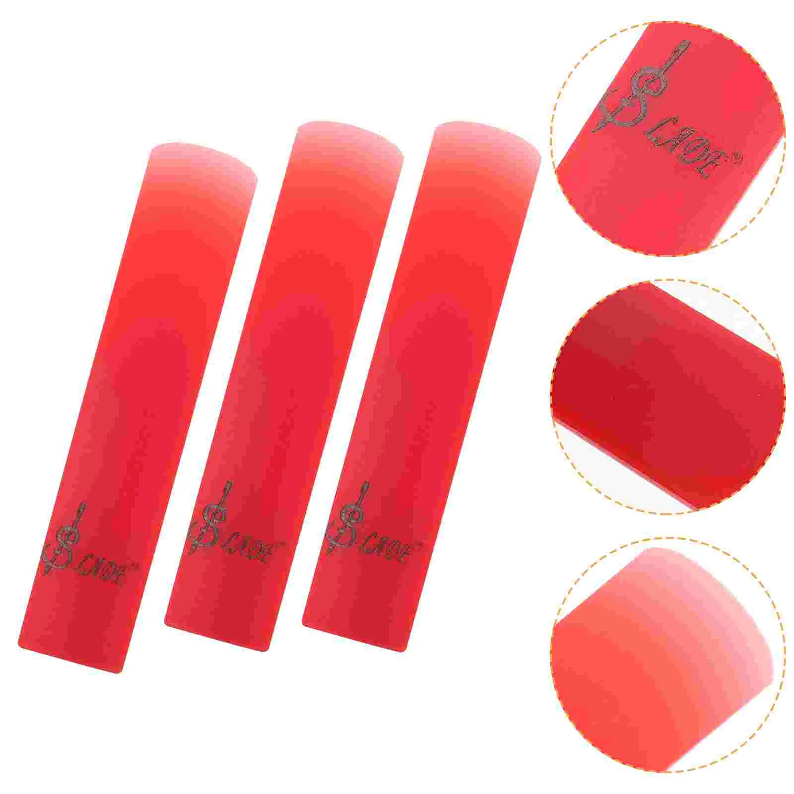 3 Pcs Professional Clarinet Traditional Reeds Supplies Part Durable Compact Resin for Beginner Instrument Accessories
3 Pcs Professional Clarinet Traditional Reeds Supplies Part Durable Compact Resin for Beginner Instrument Accessories
