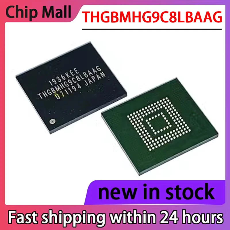 1PCS New THGBMHG9C8LBAAG THGBMHG9C8 64G EMMC5.1 BGA153 Storage Chip in Stock
1PCS New THGBMHG9C8LBAAG THGBMHG9C8 64G EMMC5.1 BGA153 Storage Chip in Stock