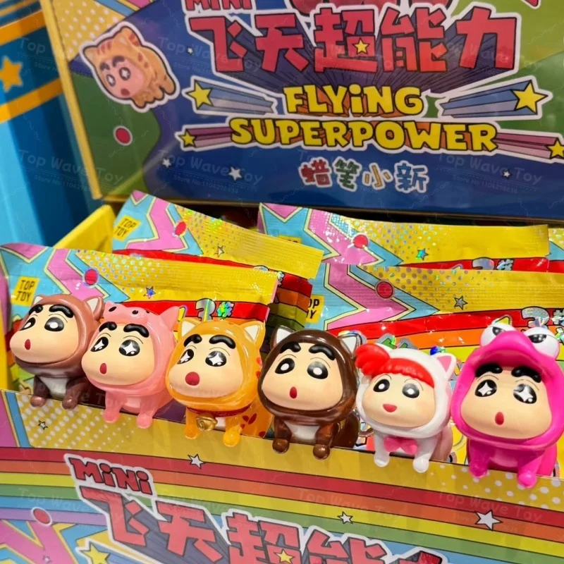 NEW TOPTOY Crayon Shin-Chan Flying Superpower Series Mini Blind Box Cute Bean Doll In Stock Desktop Ornaments Bag Pendant Toy
NEW TOPTOY Crayon Shin-Chan Flying Superpower Series Mini Blind Box Cute Bean Doll In Stock Desktop Ornaments Bag Pendant Toy