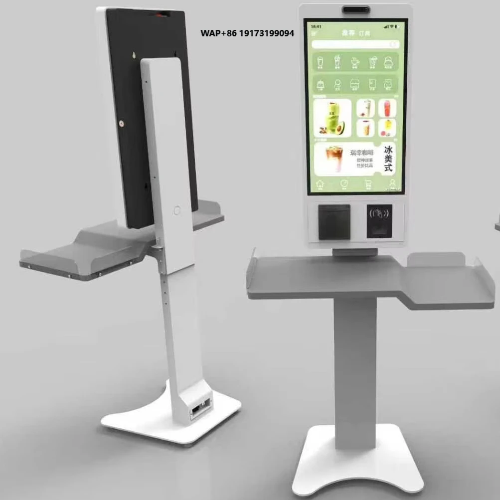 21.5 23.6 27 32 Inch Self Service Kiosk Factory Direct Interactive Cashless Ordering for Fast Food Restaurant or KFC
21.5 23.6 27 32 Inch Self Service Kiosk Factory Direct Interactive Cashless Ordering for Fast Food Restaurant or KFC