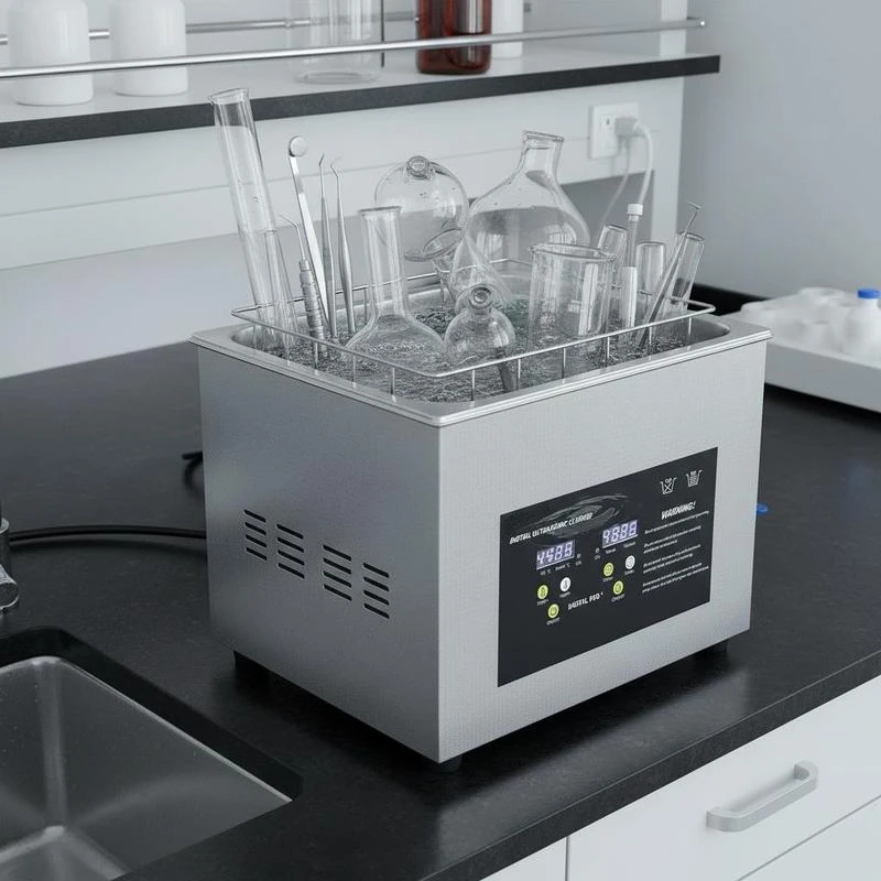 Digital Sonic Washer 15L For Laboratory Medical Clinic Hardware, 600W Heating 360W Cavitation Professional Timer Display Metal Components Tools Degreaser
Digital Sonic Washer 15L For Laboratory Medical Clinic Hardware, 600W Heating 360W Cavitation Professional Timer Display Metal Components Tools Degreaser