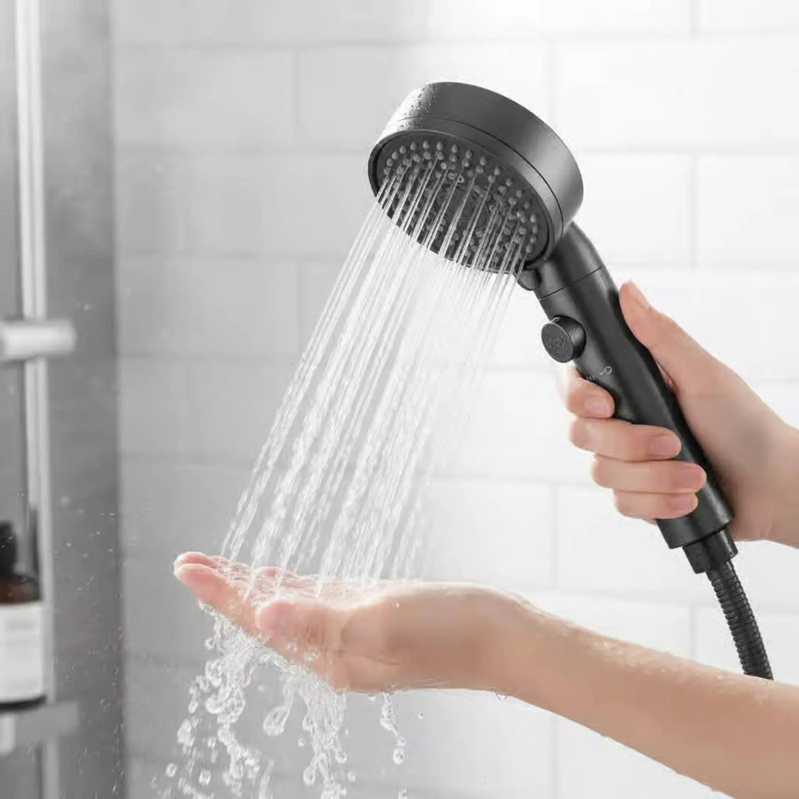 High Pressure Shower Head Power Streams Handheld Shower Head Bathroom Fixture Universal Fit Clog-Resistant Nozzles
High Pressure Shower Head Power Streams Handheld Shower Head Bathroom Fixture Universal Fit Clog-Resistant Nozzles