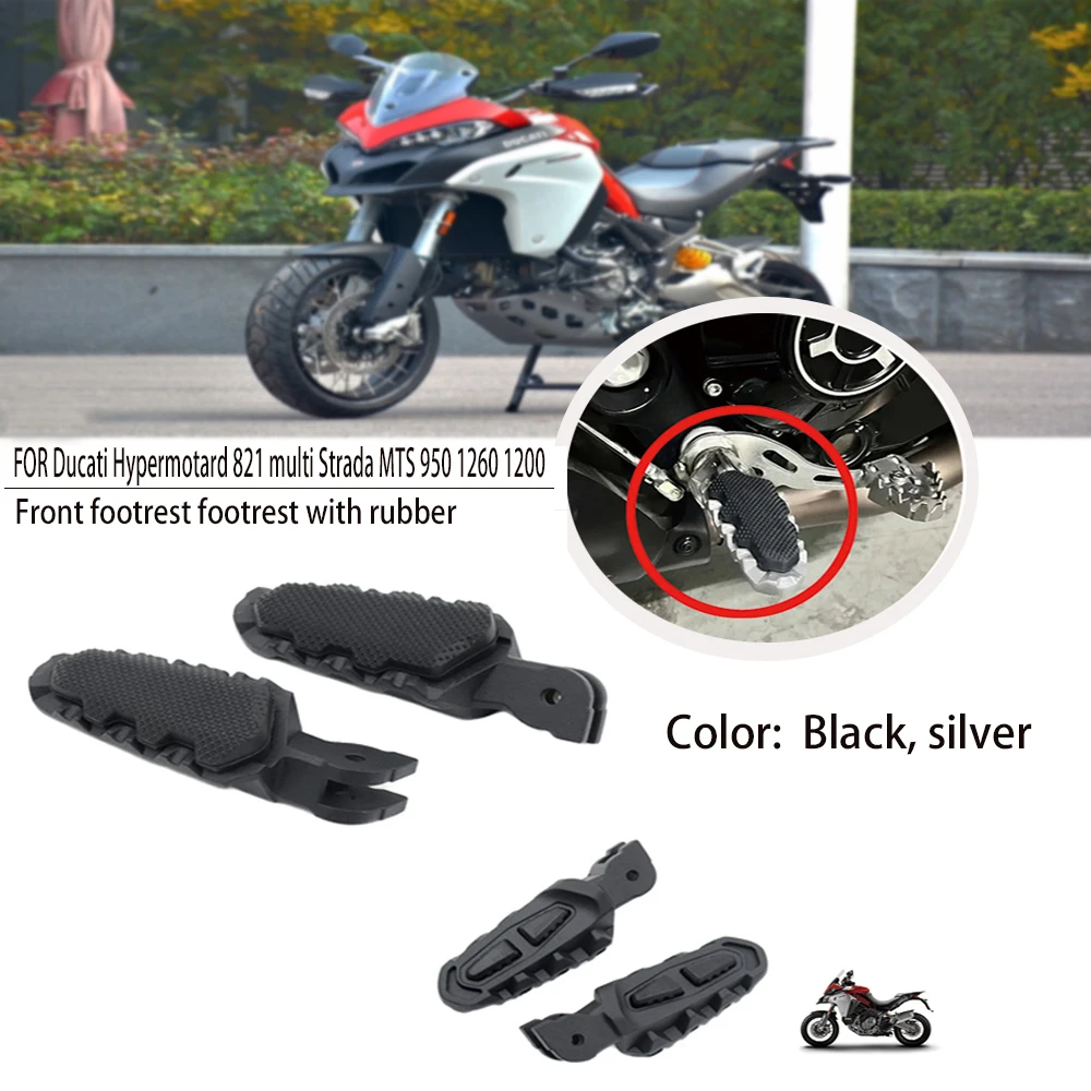 For DUCATI HYPERMOTARD 821 Multistrada MTS 950 1260 1200 Motorcycle Front Footrest Foot Pegs Pedals
For DUCATI HYPERMOTARD 821 Multistrada MTS 950 1260 1200 Motorcycle Front Footrest Foot Pegs Pedals