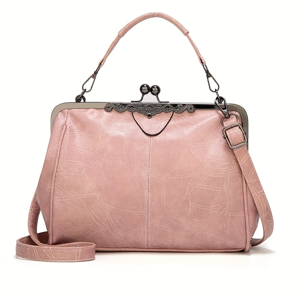 Retro Crossbody Bag, Detachable Strap Casual Frame Bag, PU Leather Waterproof Shoulder Bag
Retro Crossbody Bag, Detachable Strap Casual Frame Bag, PU Leather Waterproof Shoulder Bag