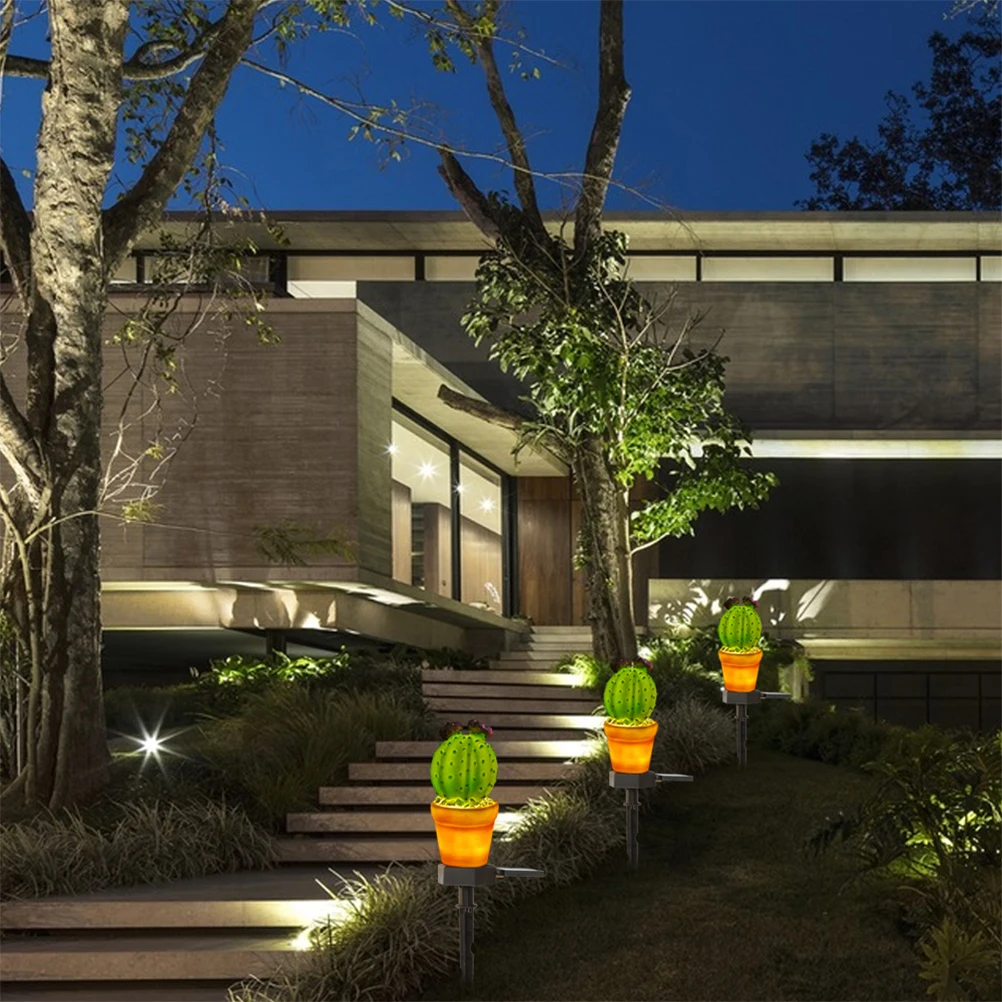 Solar Cactus LED Garden Stake Waterproof Decoration Light Lamp Outdoor Decoration Yard Pathway Lighting Waterproof
Solar Cactus LED Garden Stake Waterproof Decoration Light Lamp Outdoor Decoration Yard Pathway Lighting Waterproof