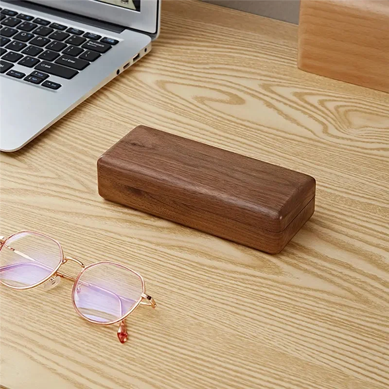 A03F-Solid Wood Glasses Case Retro Walnut Glasses Box Portable Men And Women Myopia Business Glasses Storage Box
A03F-Solid Wood Glasses Case Retro Walnut Glasses Box Portable Men And Women Myopia Business Glasses Storage Box