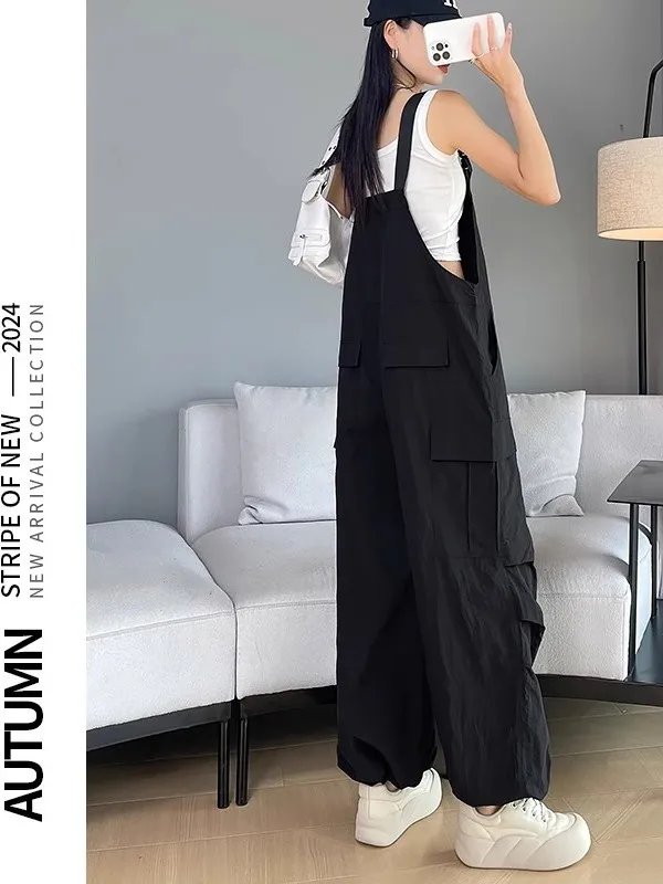 Salt Series Bla Большой размер Спецодежда Комбинезоны Женские свободные повседневные универсальные антивозрастные цельные брюки с высокой талией Хлопковые брюки...
Salt Series Bla Большой размер Спецодежда Комбинезоны Женские свободные повседневные универсальные антивозрастные цельные брюки с высокой талией Хлопковые брюки...