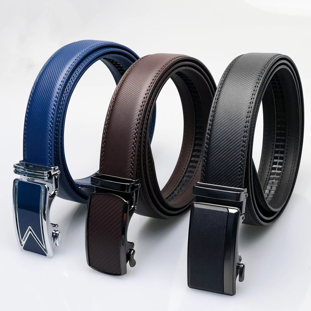 Famous Brand Business Belts Men Top Quality Genuine Luxury Leather Waist Strap Black Male Automatic Buckle Jeans Belts for Men
Famous Brand Business Belts Men Top Quality Genuine Luxury Leather Waist Strap Black Male Automatic Buckle Jeans Belts for Men