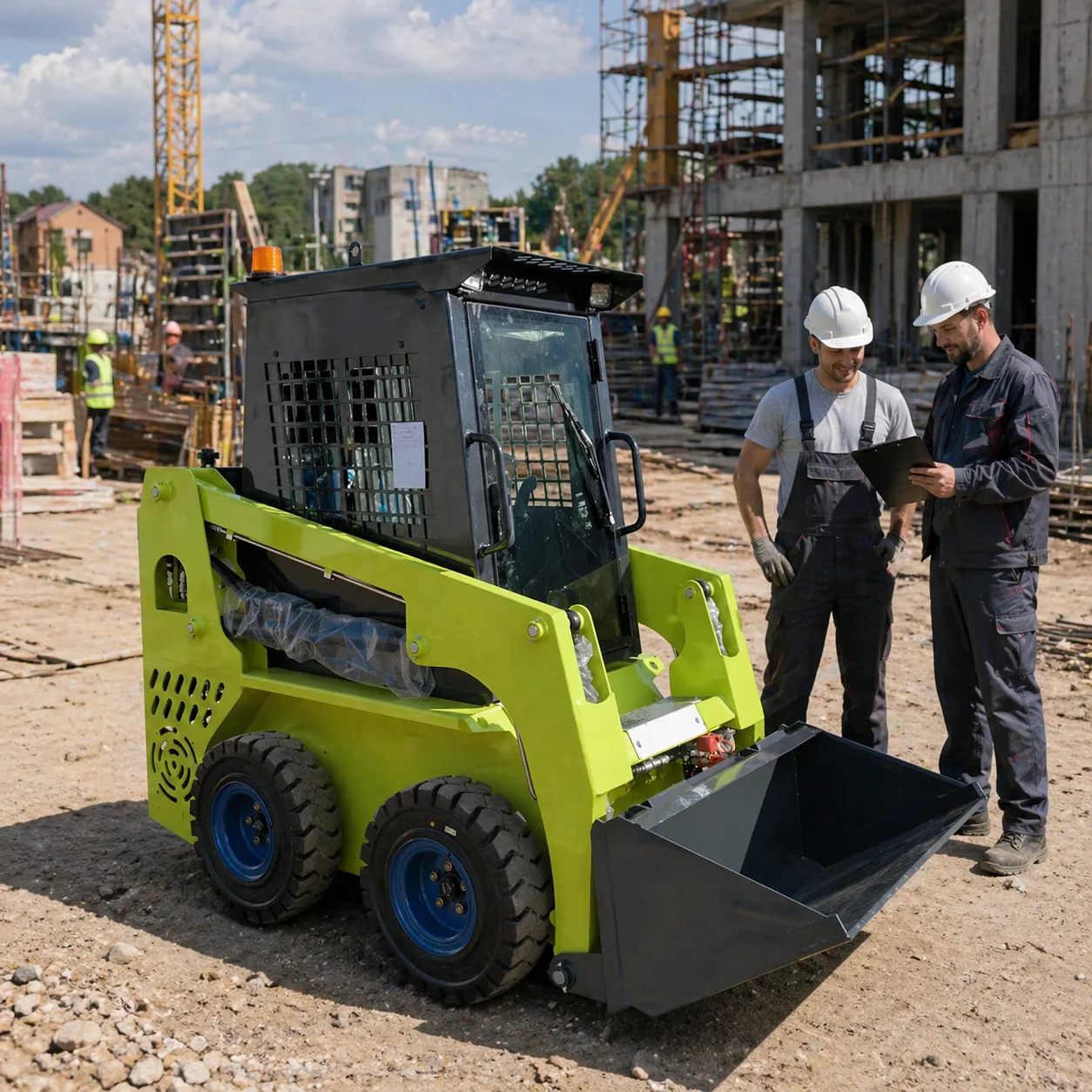 Custom Mini Skid Steer Loader Strong Compact Loader for Site Work Farm Tasks and Material Transport
Custom Mini Skid Steer Loader Strong Compact Loader for Site Work Farm Tasks and Material Transport