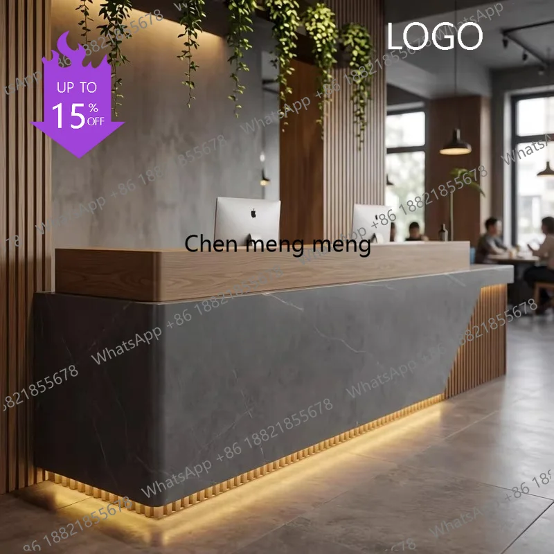 D5556 Modern Design Hotel Lobby Front Desk Nordic High-End Marble Beauty Salon Reception Desk Minimalist Office Furniture pulpit
D5556 Modern Design Hotel Lobby Front Desk Nordic High-End Marble Beauty Salon Reception Desk Minimalist Office Furniture pulpit