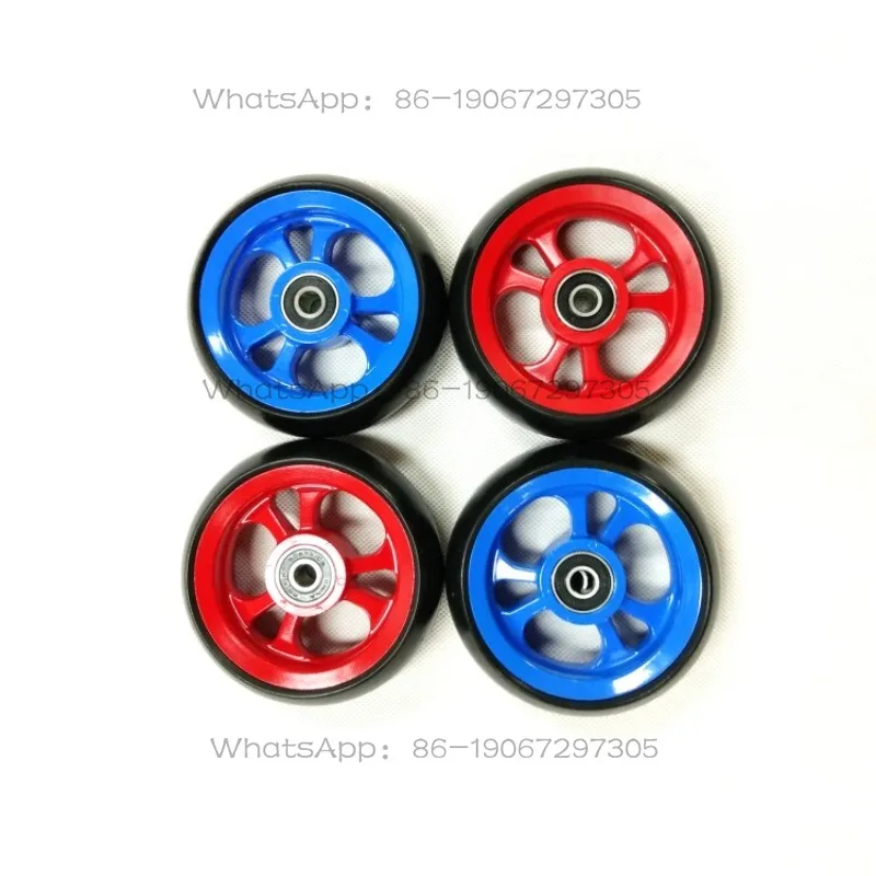 Sports wheelchair front wheel, life wheelchair universal accessories 4 * 1.5 inch glass fiber synthetic wheel hub
Sports wheelchair front wheel, life wheelchair universal accessories 4 * 1.5 inch glass fiber synthetic wheel hub