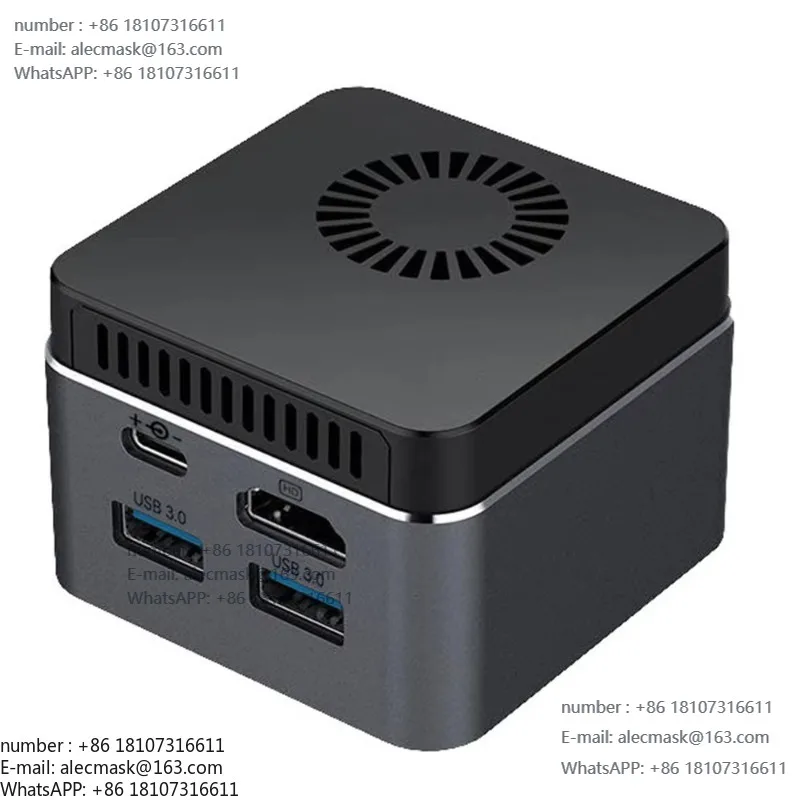 Mini computer host J4125 processor 4GB memory 64/128/256GB hard disk portable micro computer host
Mini computer host J4125 processor 4GB memory 64/128/256GB hard disk portable micro computer host