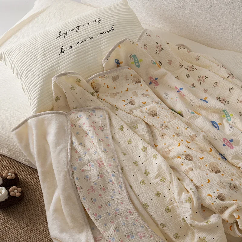 Мягкое теплое зимнее пеленальное хлопковое флисовое детское одеяло для новорожденных, двухстороннее кружевное детское одеяло, чехол для коляски, детское постельное белье, предметы
Мягкое теплое зимнее пеленальное хлопковое флисовое детское одеяло для новорожденных, двухстороннее кружевное детское одеяло, чехол для коляски, детское постельное белье, предметы