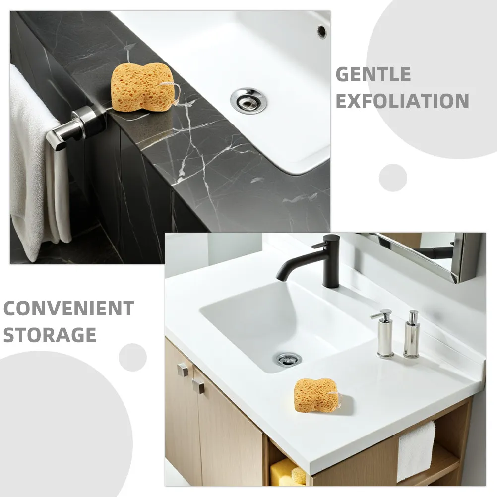 2Pcs Natural Honeycomb Sea Sponge Gentle Exfoliating Body Scrubber Shower Bath Skin Cleanser Bath Scrubber Bathing Sponge brush
2Pcs Natural Honeycomb Sea Sponge Gentle Exfoliating Body Scrubber Shower Bath Skin Cleanser Bath Scrubber Bathing Sponge brush