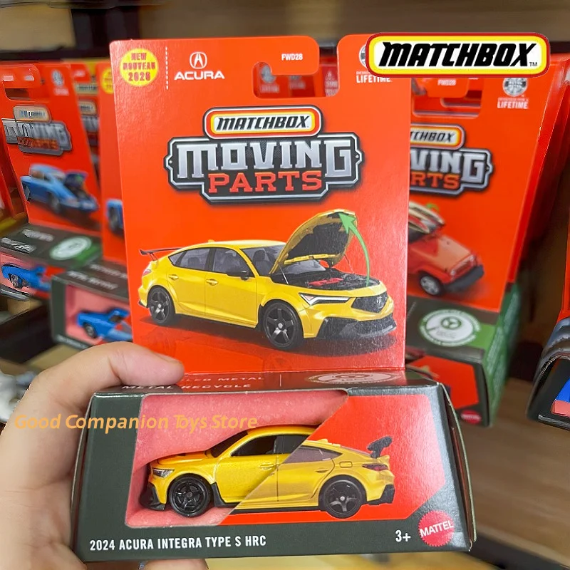 In Stock 2026 Matchbox FWD28 Mobile Door Opening Series ACURA INTEGRA TYPE S HRC 1977 PONTIAC FIREBIRD 1/64 Die-Cast Car Model
In Stock 2026 Matchbox FWD28 Mobile Door Opening Series ACURA INTEGRA TYPE S HRC 1977 PONTIAC FIREBIRD 1/64 Die-Cast Car Model