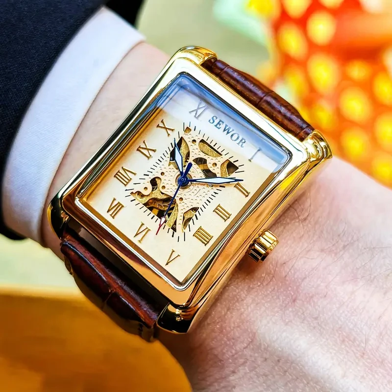 New High-End Fashion Business Mechanical Watch for Men, Casual and Versatile, Stylish and Unique, Best-Selling Men's Watch, the First Choice for Gifts, No Batteries Required
New High-End Fashion Business Mechanical Watch for Men, Casual and Versatile, Stylish and Unique, Best-Selling Men's Watch, the First Choice for Gifts, No Batteries Required