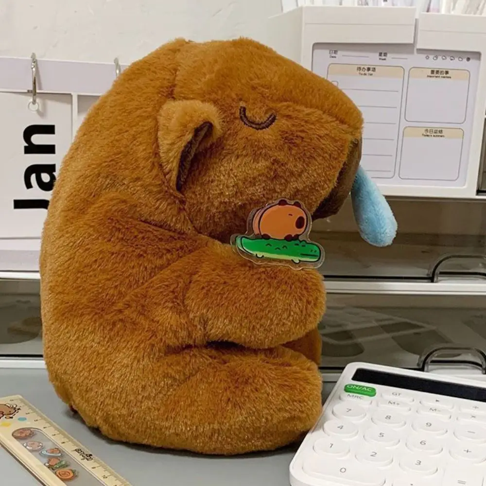 Large Capacity Capybara Plush Pen Bag Animal Doll Zipper Cartoon Capybara Plush Doll Soft Cute Capibara Plush Pencil Pouch
Large Capacity Capybara Plush Pen Bag Animal Doll Zipper Cartoon Capybara Plush Doll Soft Cute Capibara Plush Pencil Pouch