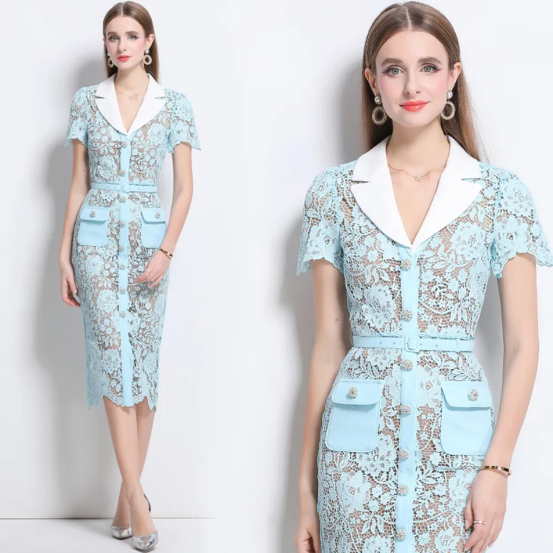 Ele High Waist Slim Fit Lace ort Sve Dr with Belt Inner Tank Top Stand Collar Summer Thiened Windbreaker Sle
Ele High Waist Slim Fit Lace ort Sve Dr with Belt Inner Tank Top Stand Collar Summer Thiened Windbreaker Sle