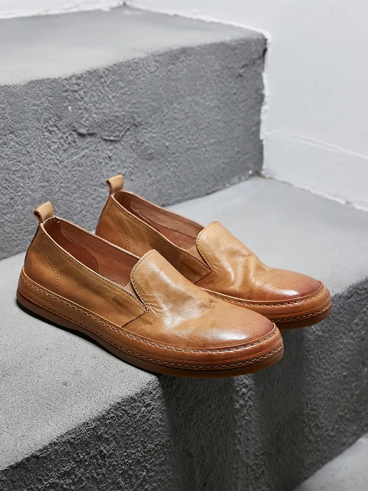 Horse Leather Autumn And Winter Fisherman Shoes Men's Casual Leather Shoes Lightweight Breathable Shallow Mouth Loafers Men
Horse Leather Autumn And Winter Fisherman Shoes Men's Casual Leather Shoes Lightweight Breathable Shallow Mouth Loafers Men
