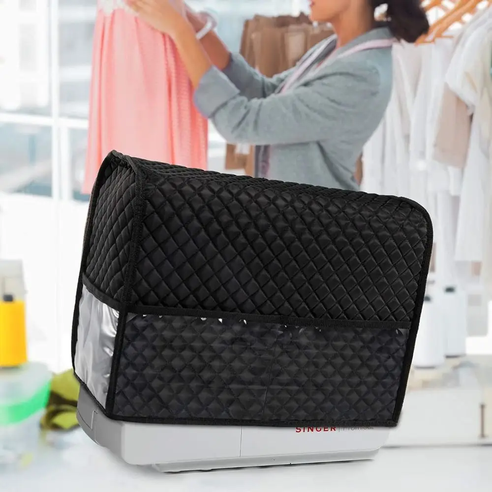 Reusable Sewing Machine Cover Anti Dust Waterproof Scratch-proof Dust Cover PVC Protective with Storage Pockets
Reusable Sewing Machine Cover Anti Dust Waterproof Scratch-proof Dust Cover PVC Protective with Storage Pockets