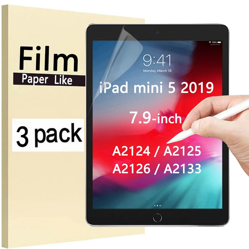Paper Film For Apple iPad Mini 5 7.9'' 2019 5th Generation A2124 A2125 Anti-Scratch Matte PET Screen Protector Tablet Film
Paper Film For Apple iPad Mini 5 7.9'' 2019 5th Generation A2124 A2125 Anti-Scratch Matte PET Screen Protector Tablet Film