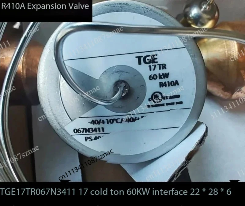 Replacement R410A Thermal Expansion Valve TGEL Series 3.5-31TR for Air Conditioning, 4.5/6.5/9/13/15/19/23/26/31.5TR Options
Replacement R410A Thermal Expansion Valve TGEL Series 3.5-31TR for Air Conditioning, 4.5/6.5/9/13/15/19/23/26/31.5TR Options