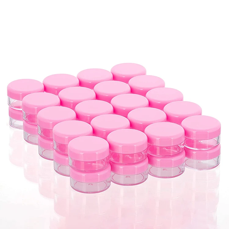 Pink Plastic Lip with LidsEmpty Cosmetic Pot Tiny Sample Jars Lotion Powder Custom Printed Face Cream Jar Cosmetic Packaging Jar
Pink Plastic Lip with LidsEmpty Cosmetic Pot Tiny Sample Jars Lotion Powder Custom Printed Face Cream Jar Cosmetic Packaging Jar