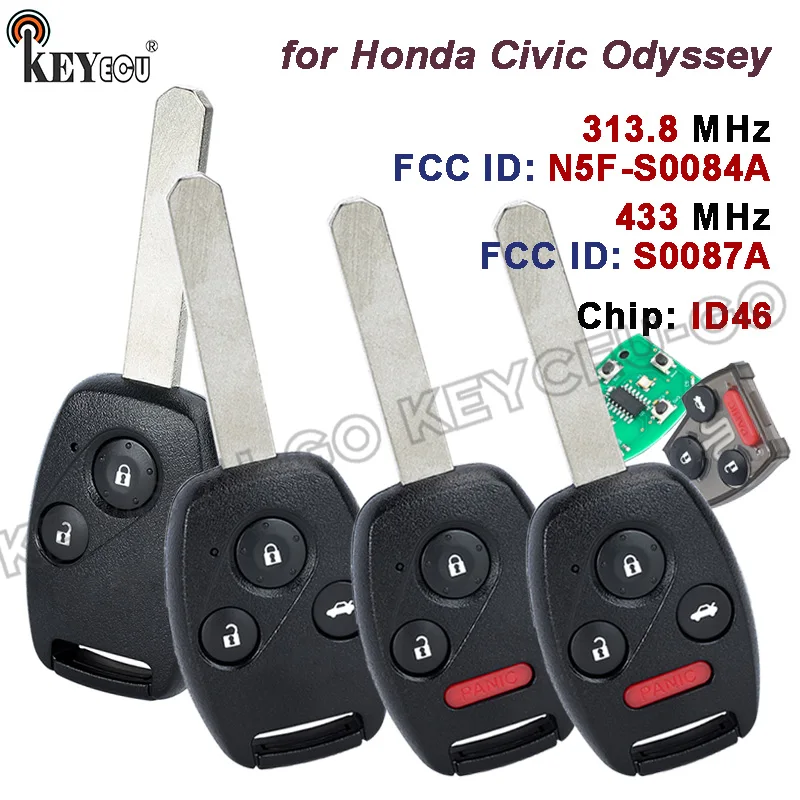 Чип KEYECU 315 МГц/433 МГц ID46 N5F-S0084A S0087-A 3 4 кнопки для Honda Civic Coupe Sedan Odyssey удаленный автомобильный брелок
Чип KEYECU 315 МГц/433 МГц ID46 N5F-S0084A S0087-A 3 4 кнопки для Honda Civic Coupe Sedan Odyssey удаленный автомобильный брелок