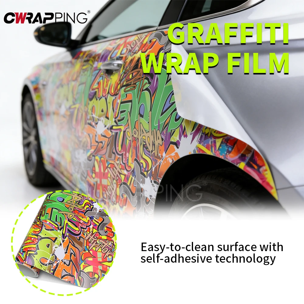 Graffiti Film Car Foiling Vinyl Wrap Car Wrapping Folie Vinyl for Motorcycle Helmets Tuning Auto Accessories Vehicle Decoration
Graffiti Film Car Foiling Vinyl Wrap Car Wrapping Folie Vinyl for Motorcycle Helmets Tuning Auto Accessories Vehicle Decoration