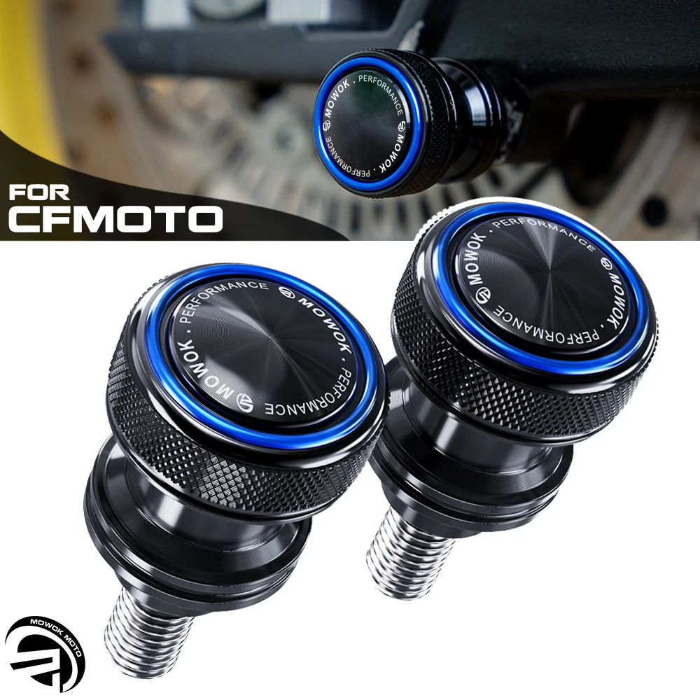 For CFMOTO 450MT 800MT 700MT 700CLX 250NK 650NK 800NK 250SR 450SR Motorcycle Aluminum M10 Stand Screws Swingarm Spools Slider
For CFMOTO 450MT 800MT 700MT 700CLX 250NK 650NK 800NK 250SR 450SR Motorcycle Aluminum M10 Stand Screws Swingarm Spools Slider