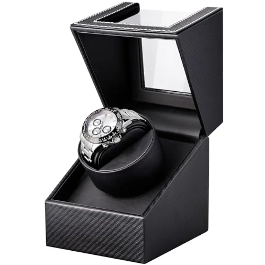 Watch Winder for Automatic Watches: Automatic Single Watch Winder Box with Japanese Quiet Motor, Rotating Watch Case in, Gifts
Watch Winder for Automatic Watches: Automatic Single Watch Winder Box with Japanese Quiet Motor, Rotating Watch Case in, Gifts