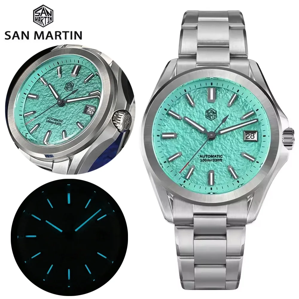 San Martin SN0129 Gada Dive Watch NH35 Movement Sapphire Glass 100m Waterproof Luminous 39mm Automatic Mechanical Men Watches
San Martin SN0129 Gada Dive Watch NH35 Movement Sapphire Glass 100m Waterproof Luminous 39mm Automatic Mechanical Men Watches