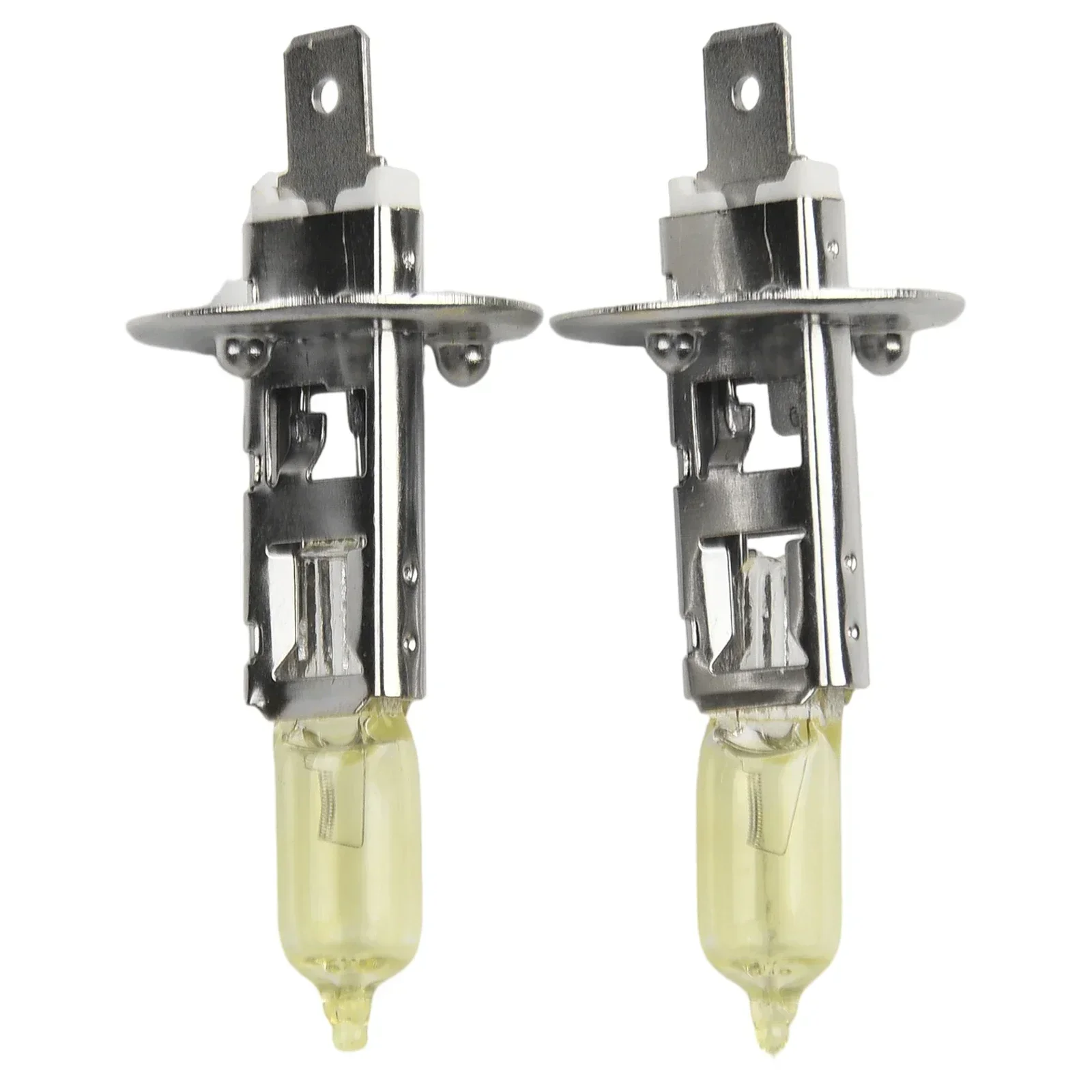 2pcs Golden Yellow H1 Halogen Bulb High-Beam Headlight Daytime Running Light Yellow Light 12V-24V DC 100W 360 Degrees
2pcs Golden Yellow H1 Halogen Bulb High-Beam Headlight Daytime Running Light Yellow Light 12V-24V DC 100W 360 Degrees