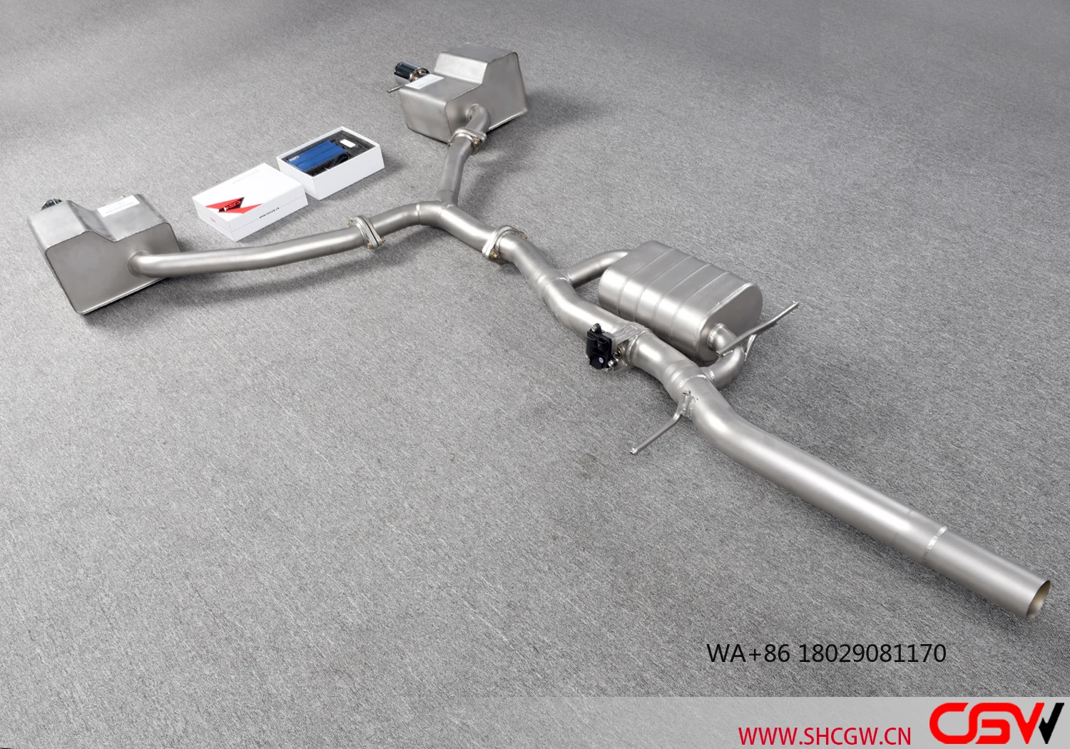 Original Part Factory Directly Sale Three Valve Muffler Single Downpipe Catback Car Exhaust for A6 C7 2.0T(2011-2018)
Original Part Factory Directly Sale Three Valve Muffler Single Downpipe Catback Car Exhaust for A6 C7 2.0T(2011-2018)