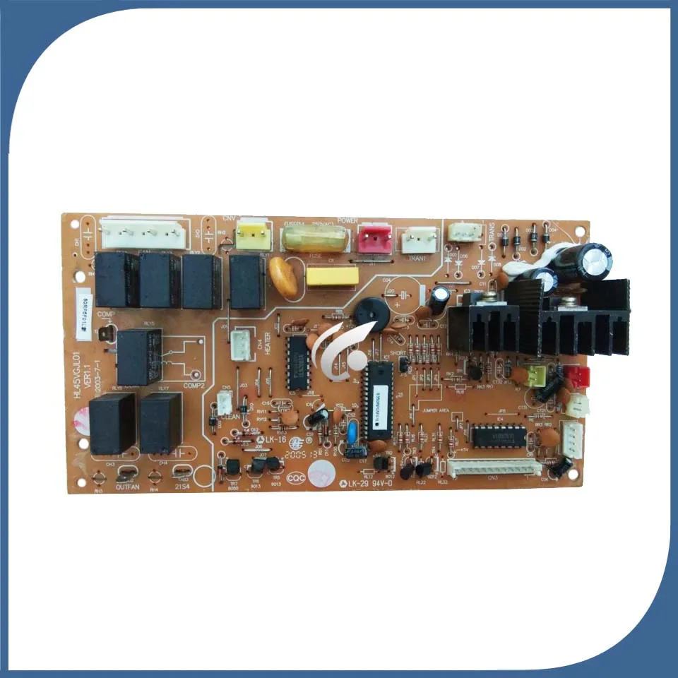 good working for air conditioning circuit board HL45VGJL01 VER1.1 E60506-11G LK-29 94V-0 RG00V003 10S70316 RG76V011G01
good working for air conditioning circuit board HL45VGJL01 VER1.1 E60506-11G LK-29 94V-0 RG00V003 10S70316 RG76V011G01