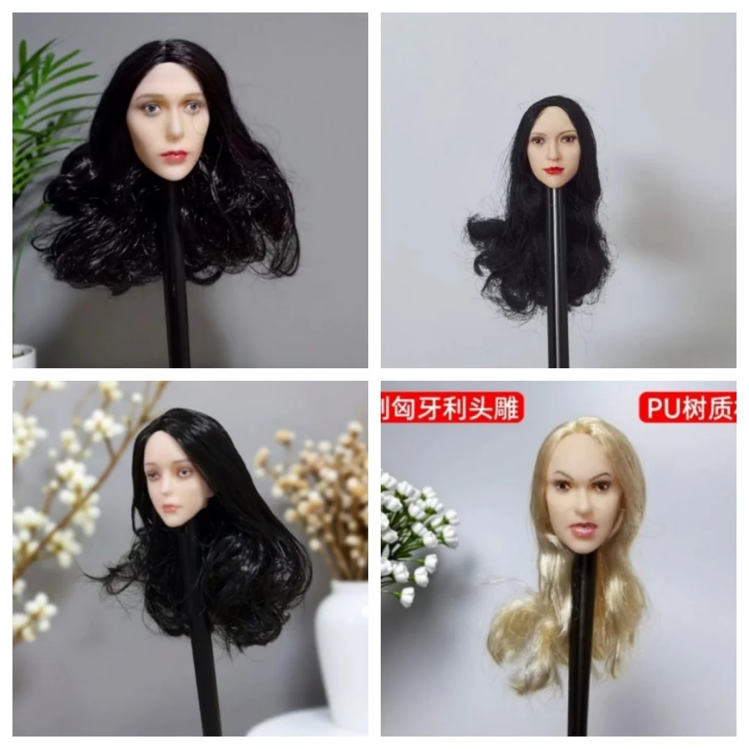 1/6 Scale Head Sculpture Soldier Elizabeth Olsen Anime Pale Expression For 12" PH Tbl figure toys JiaoDoll TBLeague
1/6 Scale Head Sculpture Soldier Elizabeth Olsen Anime Pale Expression For 12" PH Tbl figure toys JiaoDoll TBLeague