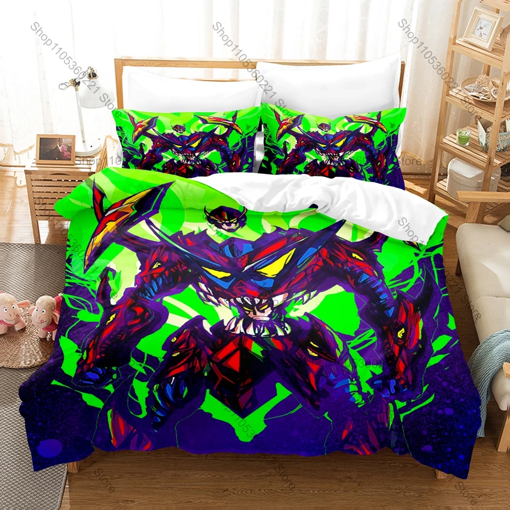 Personality Anime Tengen Toppa Gurren Lagann 3D Bedding Set Duvet Cover Pillowcase New Bed Set For Boys Girls Bedroom Decoration
Personality Anime Tengen Toppa Gurren Lagann 3D Bedding Set Duvet Cover Pillowcase New Bed Set For Boys Girls Bedroom Decoration