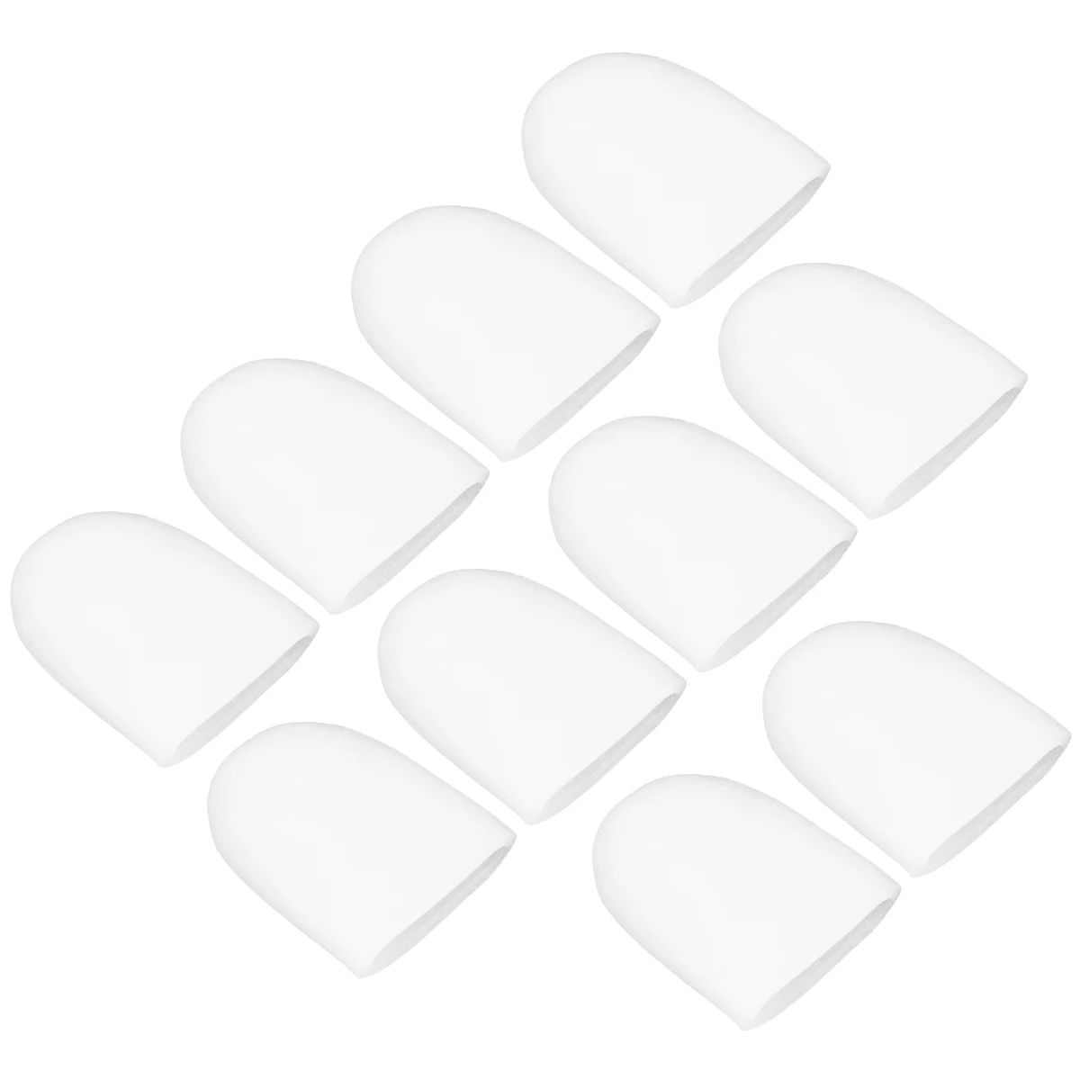 10pcs Toe Caps Finger Covers Gel Protectors Corn Sleeves Relief Soft Medical Silicone Anti Deformation Pain Reduction Health
10pcs Toe Caps Finger Covers Gel Protectors Corn Sleeves Relief Soft Medical Silicone Anti Deformation Pain Reduction Health