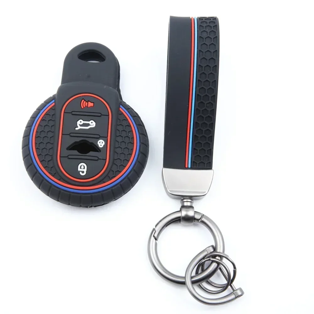 Silicone Shell Fob Holder Accessories for BMW Mini Cooper F55 F56 F57 F54 F60 JCW Clubman Countryman Car Remote Key Case Cover
Silicone Shell Fob Holder Accessories for BMW Mini Cooper F55 F56 F57 F54 F60 JCW Clubman Countryman Car Remote Key Case Cover