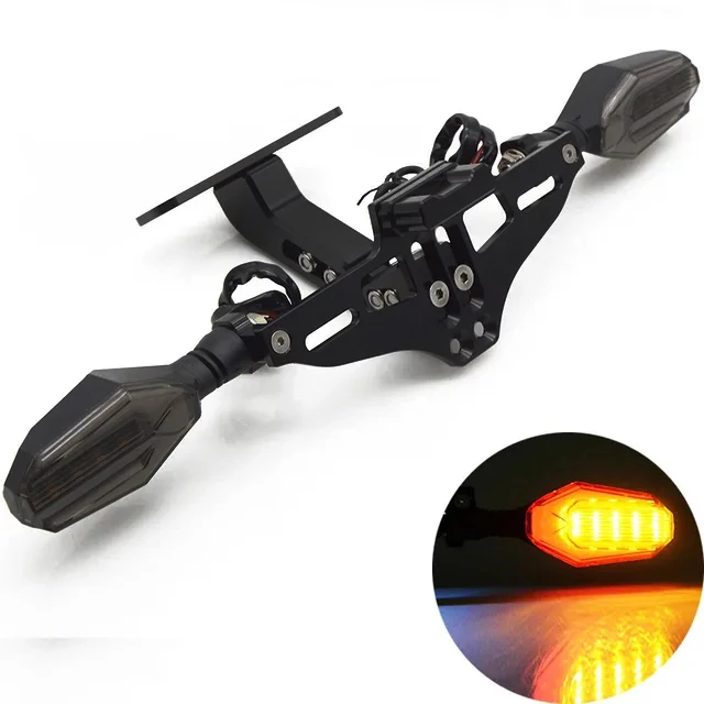 FOR SUZUKI DL650 GLADIUS GS500 GS500E GS500F GS650 GSF1200 BANDIT Motorcycle License Plate Holder LED Turn Signal Light
FOR SUZUKI DL650 GLADIUS GS500 GS500E GS500F GS650 GSF1200 BANDIT Motorcycle License Plate Holder LED Turn Signal Light